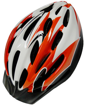 Capacete Ciclismo Neptune Xtra  MTB Branco/Verm/Preto