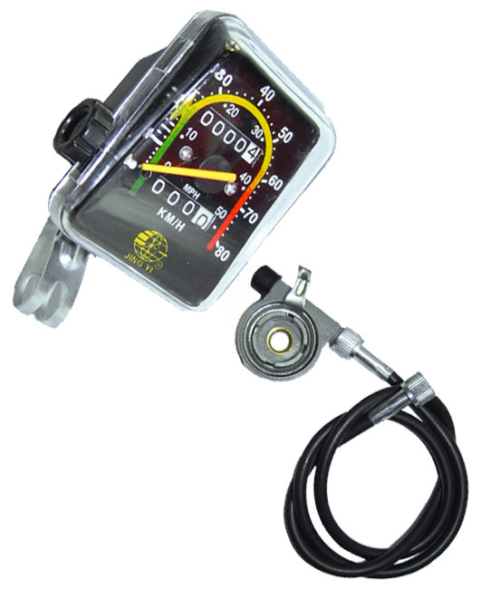 Velocímetro Bicicleta Ponteiro 80km Analogico