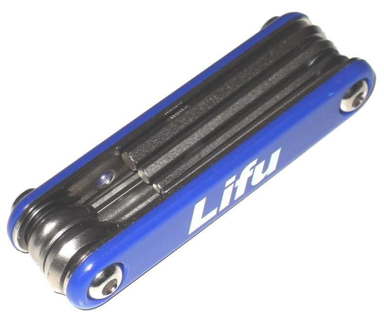 Canivete Chave Allen Lifu 8 Funções Ferramenta Mtb Bike