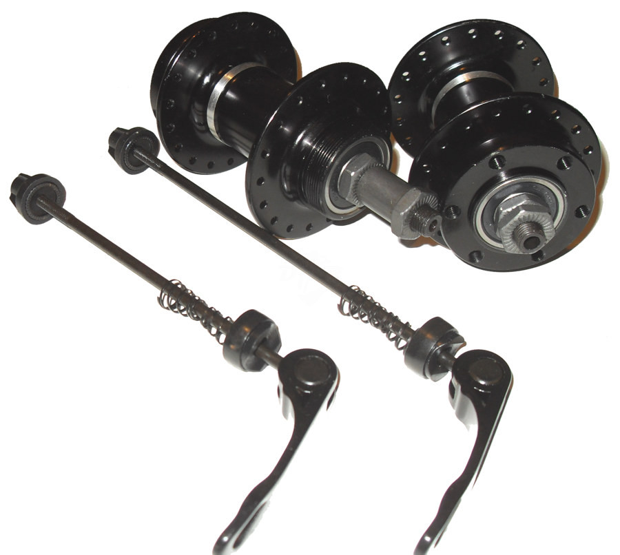 Cubos Discos Dianteiro e Traseiro Rolamentados Shunfeng c/ Blocagem