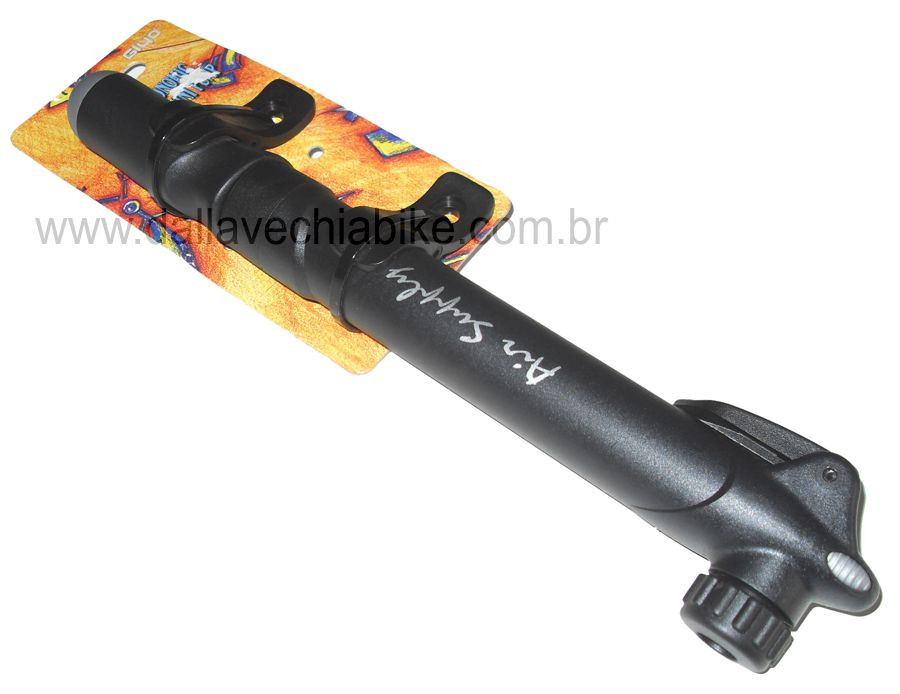 Bomba Mini Pump De Ar Mini Pump Giyo GP45L c/ Alavanca Telescopica para Bike