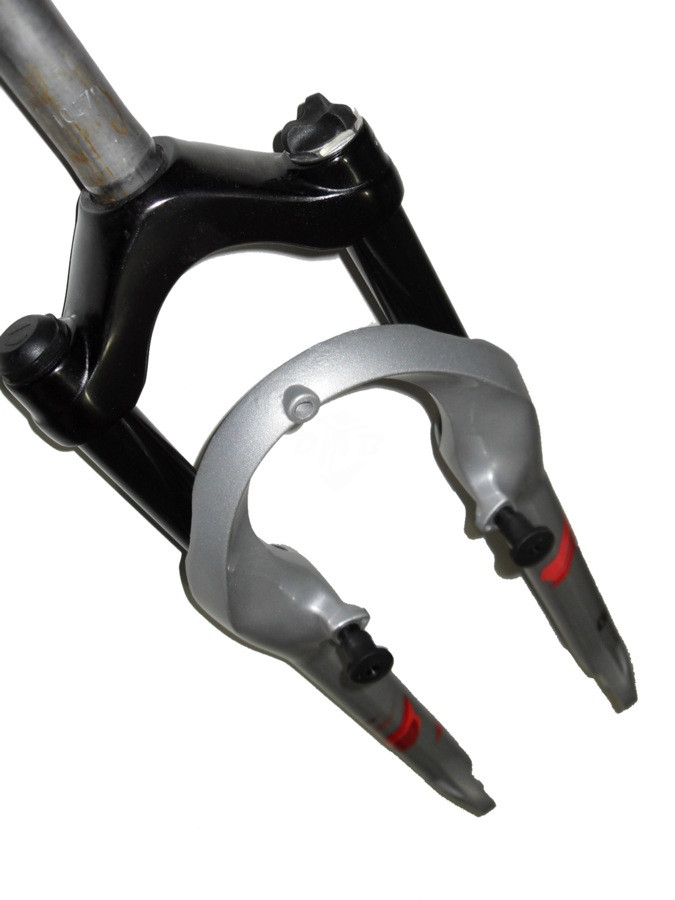 Garfo Suspençao Grind Standard Rosca Bicicleta Mtb Prata