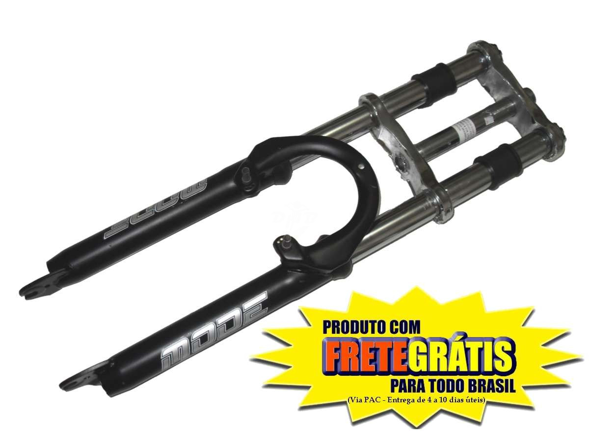 Garfo Suspensão Amortecedor Tp Dh Aço Bicicleta Mtb