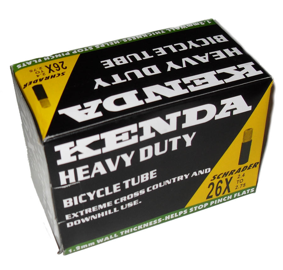 Câmara de ar Kenda DH pesado e Extremo Cross  Country 26 x 2.4 / 2.75 - Heavy Duty