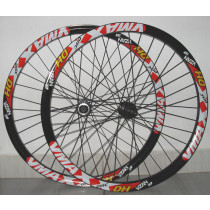 Rodas Disco Vmaxx Vzan 26 Cubo Shimano Centerlock Cassete 8/9v Raios Preto