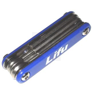 Canivete Chave Allen Lifu 8 Funções Ferramenta Mtb Bike