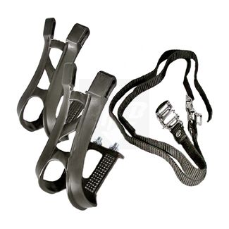 Pedaleira de Nylon com correias para MTB