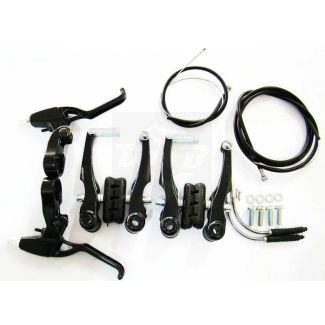 Freio Vbrake Logan Bicicleta Com Maçanetas Completo