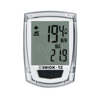 Ciclocomputador Union  7CC12 - 12 funçoes 