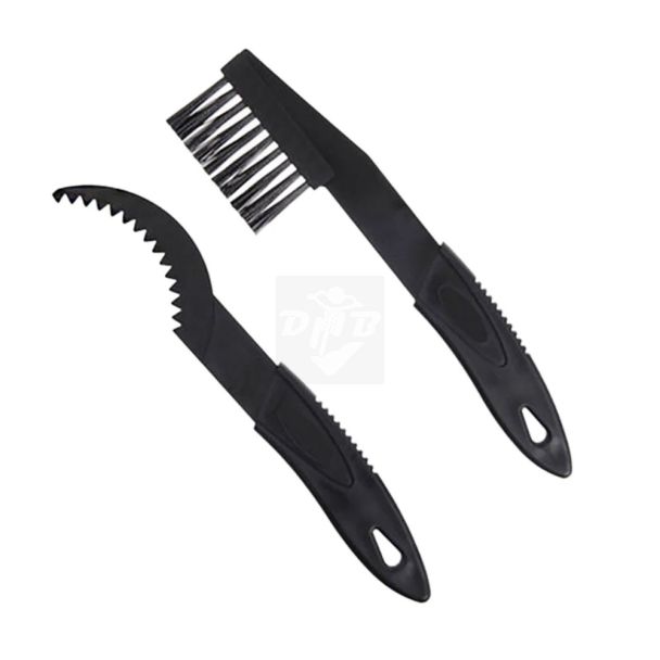 Kit escova limpador corrente e roda livre