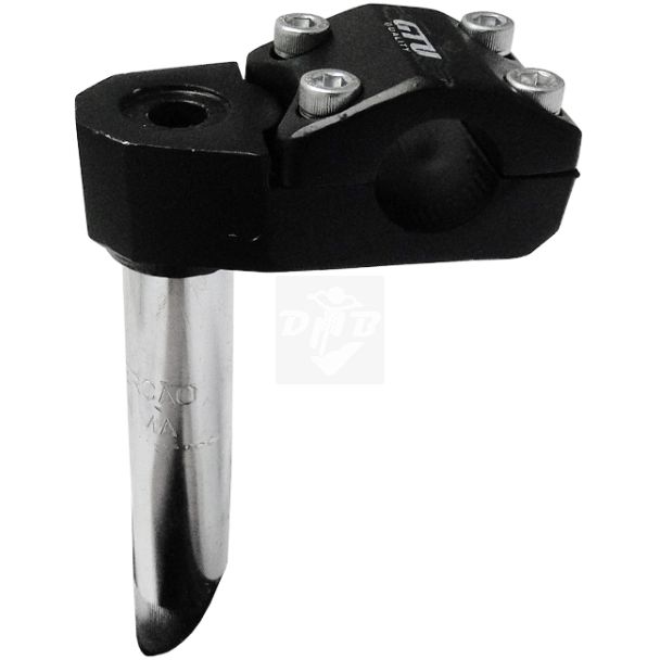 Suporte de Guidao Cross 4 Parafusos Alum. Preto GTU