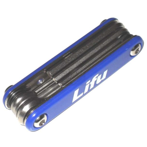 Canivete Chave Allen Lifu 8 Funções Ferramenta Mtb Bike