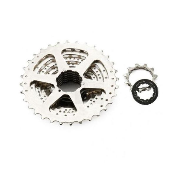 Cassete Shimano HG-41 11-32 dentes 8v Cromada