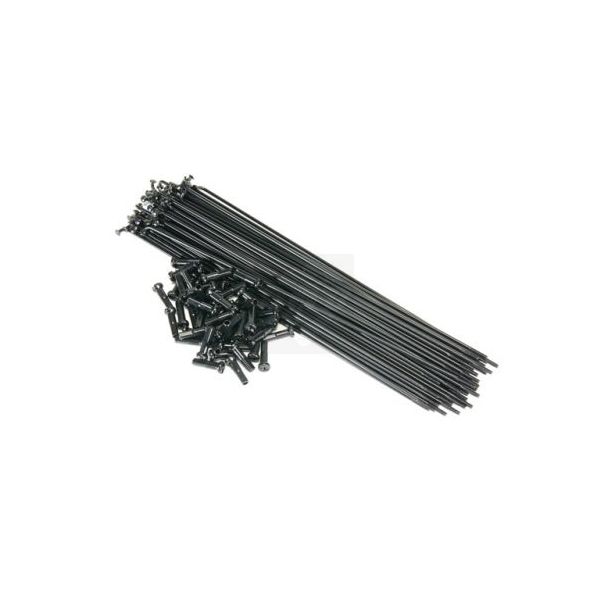 Jogo Raios Importado  Preto aro 26 255X2.0mm 