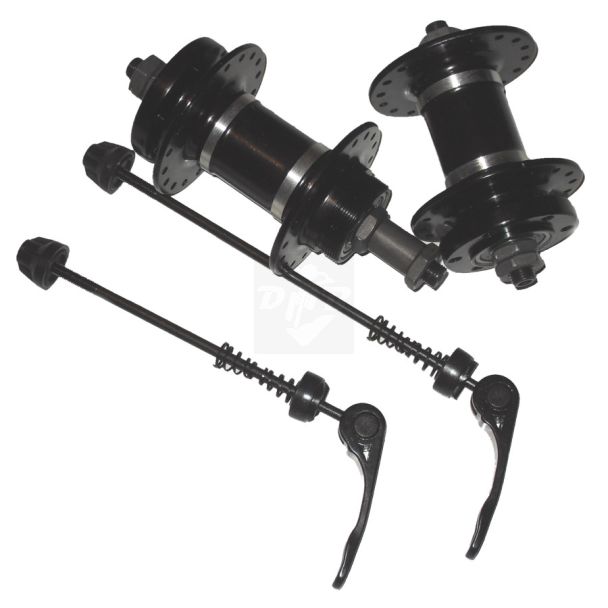 Cubos Discos Dianteiro e Traseiro Rolamentados Shunfeng c/ Blocagem