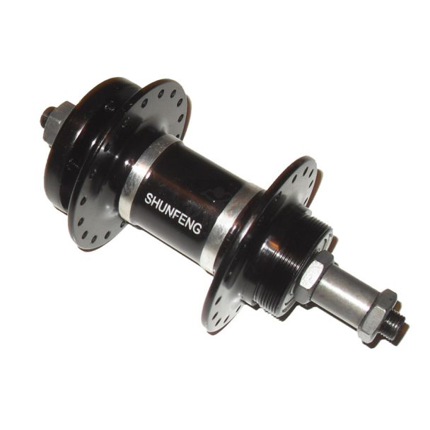 Cubos Discos Dianteiro e Traseiro Rolamentados Shunfeng c/ Blocagem