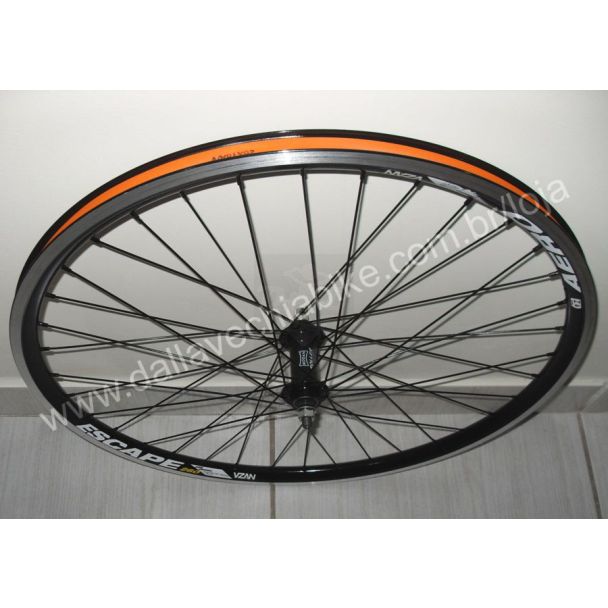 Rodas Vzan Aero 26 Cubo Rolamentado Roletado Raios Preto