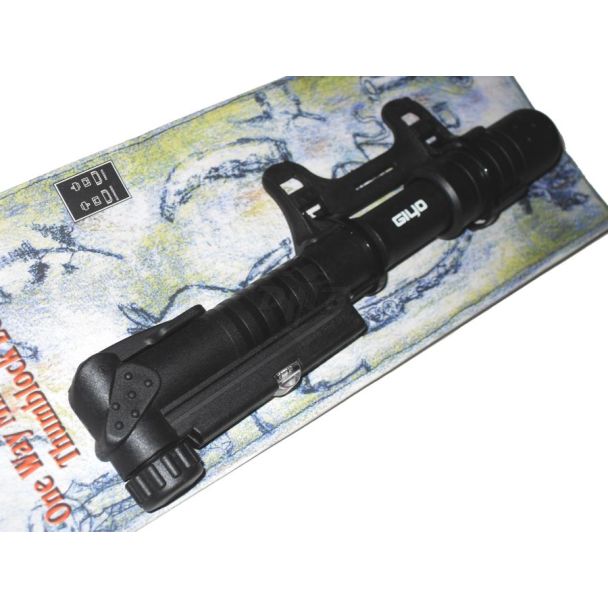 Bomba Mini Pump c/ manometro- Giyo GP41 Para Bikes