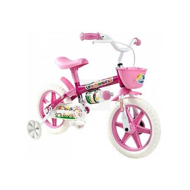 Bicicletas Infantil feminina   Aro 12   Nathor