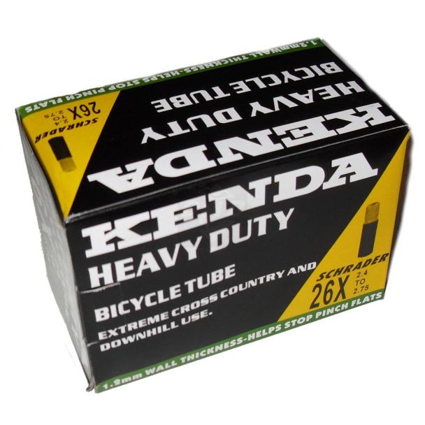 Câmara de ar Kenda DH pesado e Extremo Cross  Country 26 x 2.4 / 2.75 - Heavy Duty