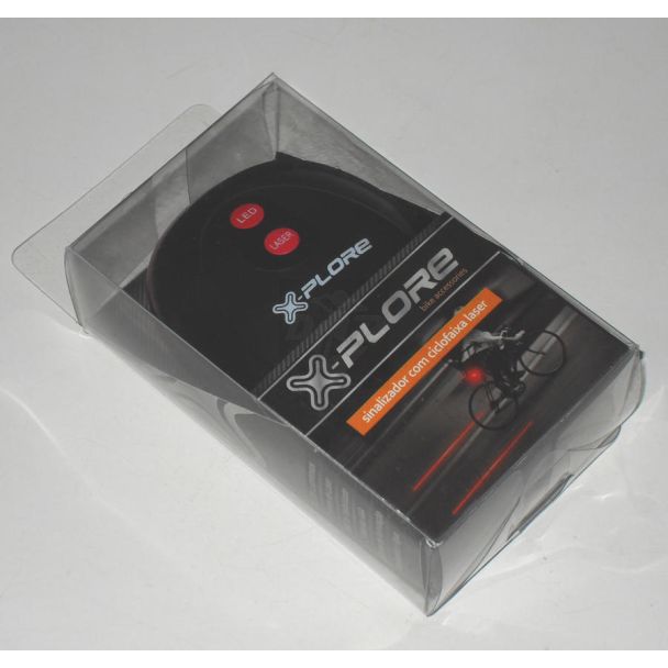Sinalizador com ciclofaixa laser X-Plore 3 leds