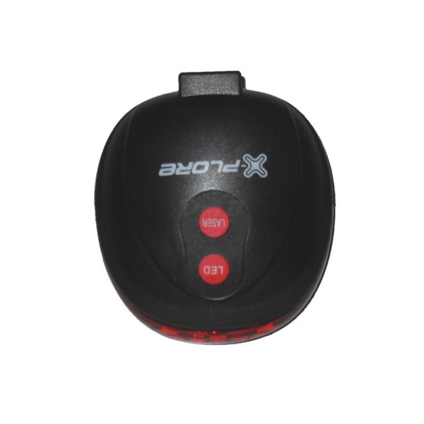 Sinalizador com ciclofaixa laser X-Plore 3 leds