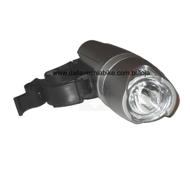 Farol Turbo Led 3W SG365 + Sinalizador traseiro SG006T 0,5W para Bicicleta