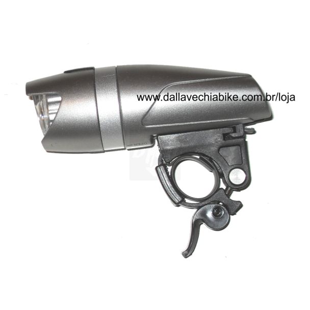 Farol Turbo Led 3W SG365 + Sinalizador traseiro SG006T 0,5W para Bicicleta