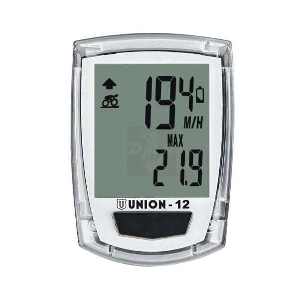 Ciclocomputador Union  7CC12 - 12 funçoes 