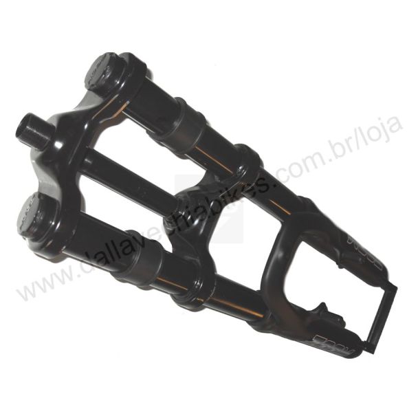 Garfo Suspensao Zoom 621 Gordo Preta Standard